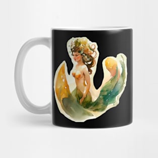 Watercolor Mermaid Mug